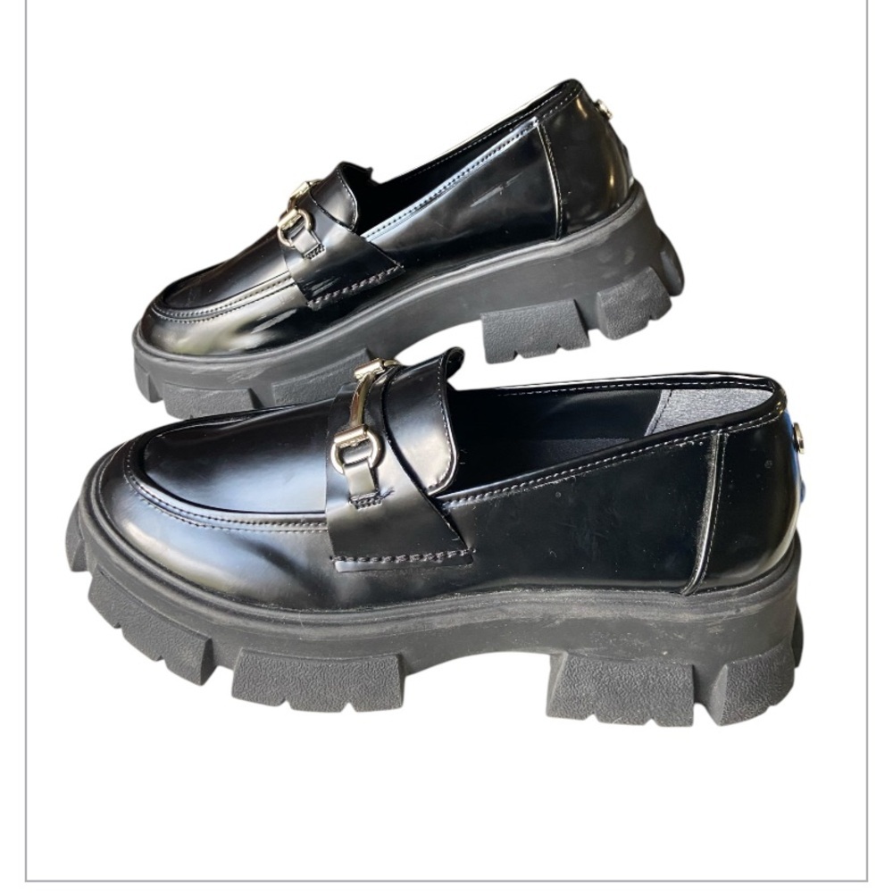 Women’s Steve Madden Trifecta Chunky Platform Oxfords, Sz 10, Y2K, Grunge, GUC